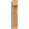 Ekena Millwork Traditional Block Rough Sawn Outlooker, Western Red Cedar, 8"W x 30"D x 34"H OUT08X30X34TRA05RWR - alternate 4